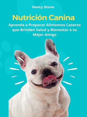 cover image of Nutrición Canina